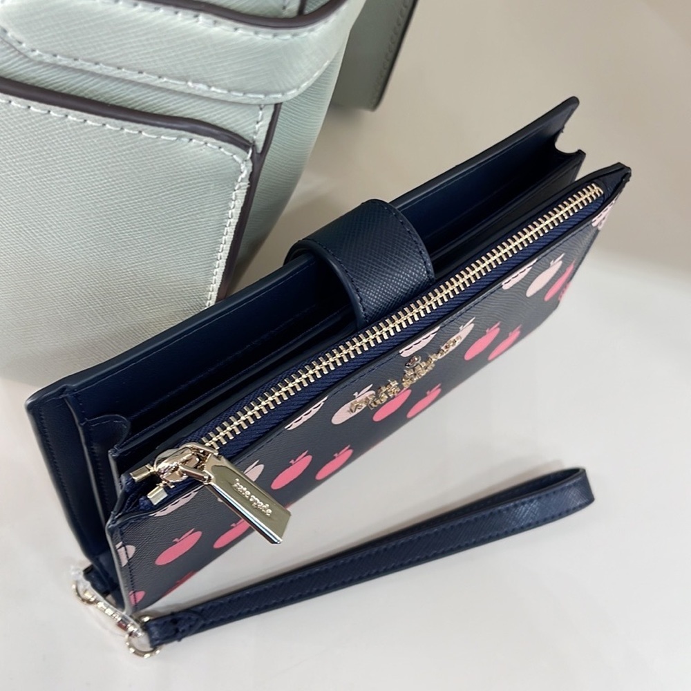 Kate Spade phone wallet Wristlet Orchard Degrade Multi - Picture 13 of 16